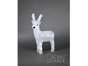 Konstsmide Acrylic Reindeer LED Battery Operated (32 x 23cm)